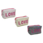 CARTUCHERA SOFI LOVE METALIZADO
