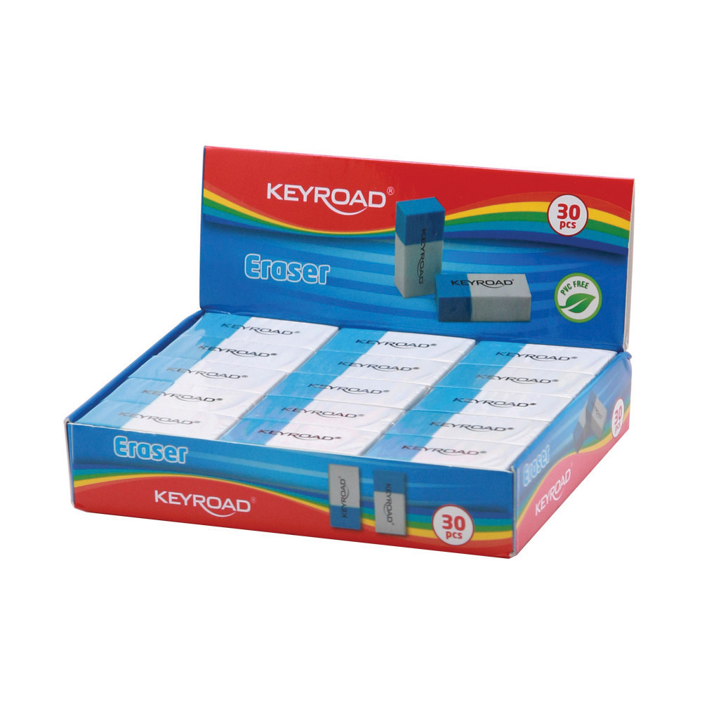 KR971645 Goma lápiz/tinta azul y blanca - Imagen 1