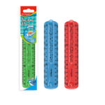 Regla flexible de 15 cm.