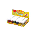 Display de brillantinas de 8 grs x 6 colores