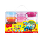 Masa liviana 16g set x 12 en colores brillantes