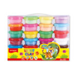 Masa liviana 16g set x 24 en colores brillantes