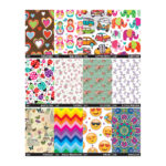 Papel de Forrar Estampado - Pack x10 un.